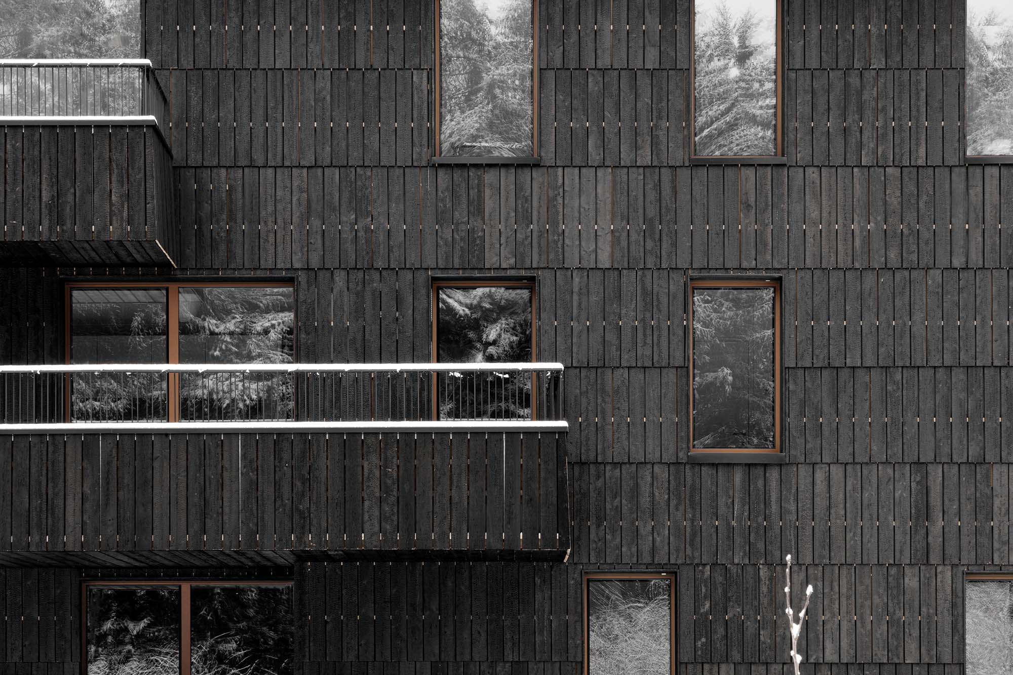 Leander Residential Building in South Tyrol. Architecture by Andreas Gruber Architects