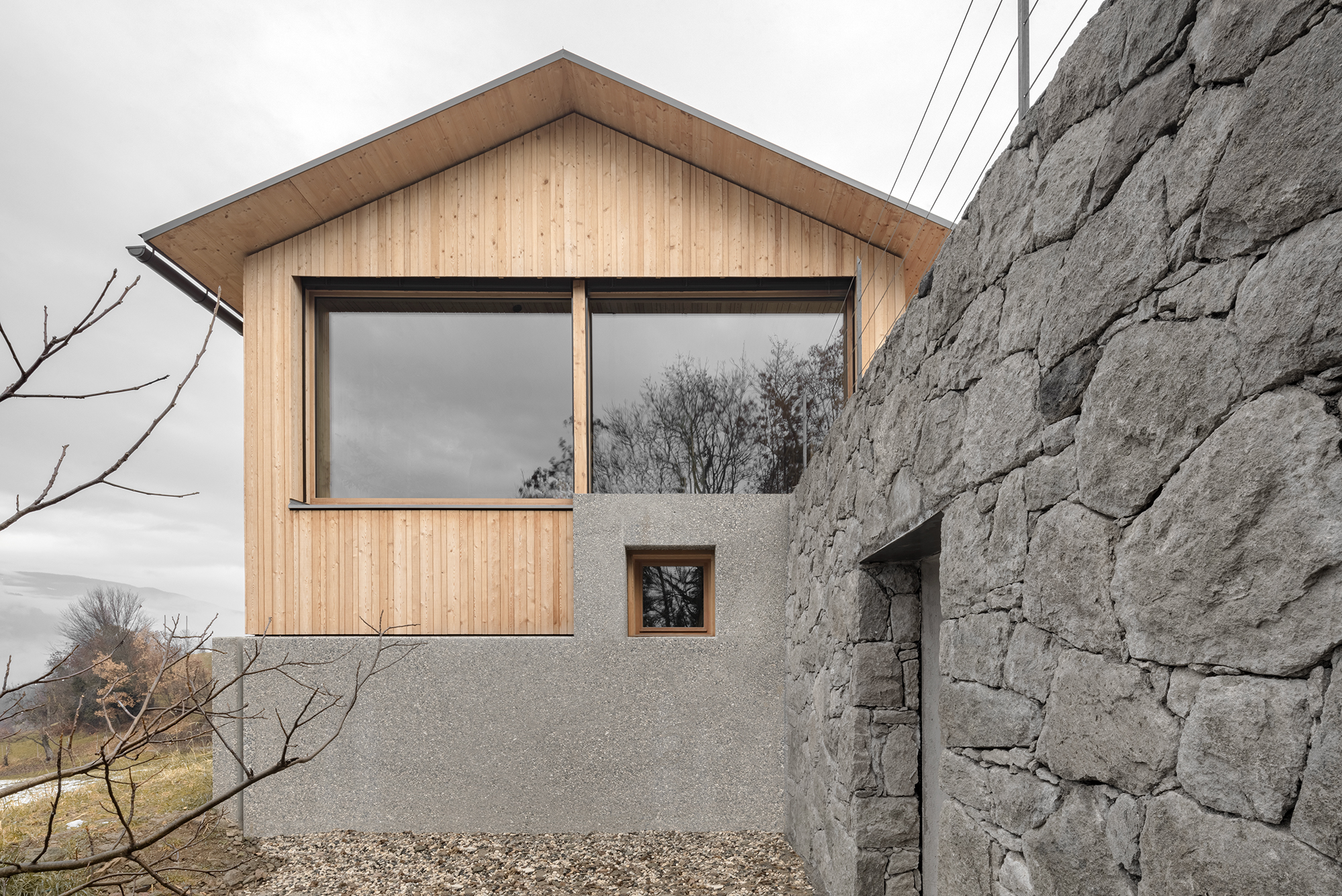 Habitat R Residential Building in South Tyrol. Architecture by Andreas Gruber Architects