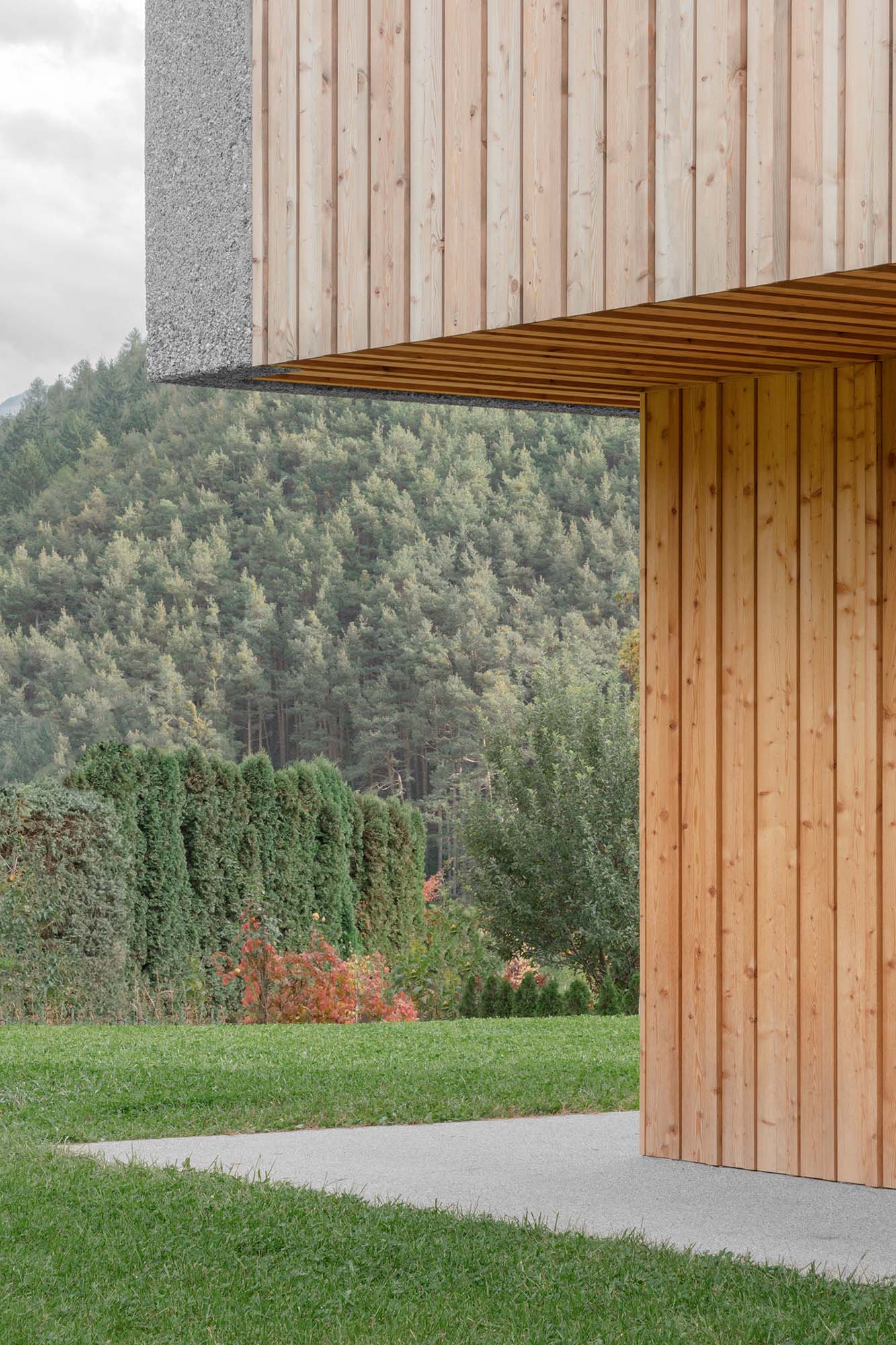 Habitat BC Residential Building in South Tyrol. Architecture by Andreas Gruber Architects