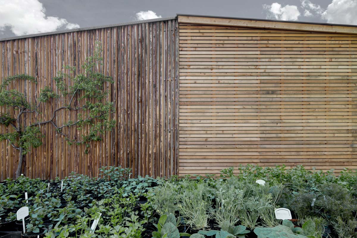 Hofladen Bauernhof Steirer Wiesen Umbau im Altbau von Andreas Gruber Architekten