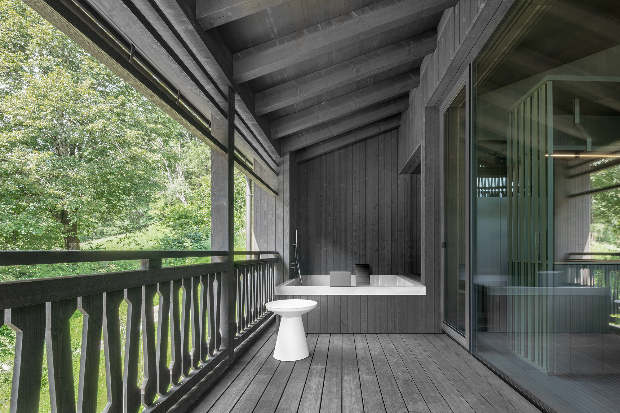 Amonti Chalets in Südtirol Interior Design von Andreas Gruber Architekten